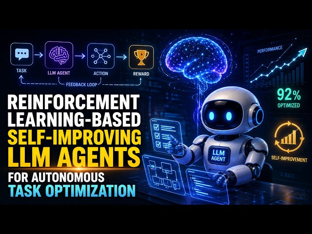 Reinforcement Learning-Based Self-Improving LLM Agents for Autonomous Task Optimization | IJCSEAI