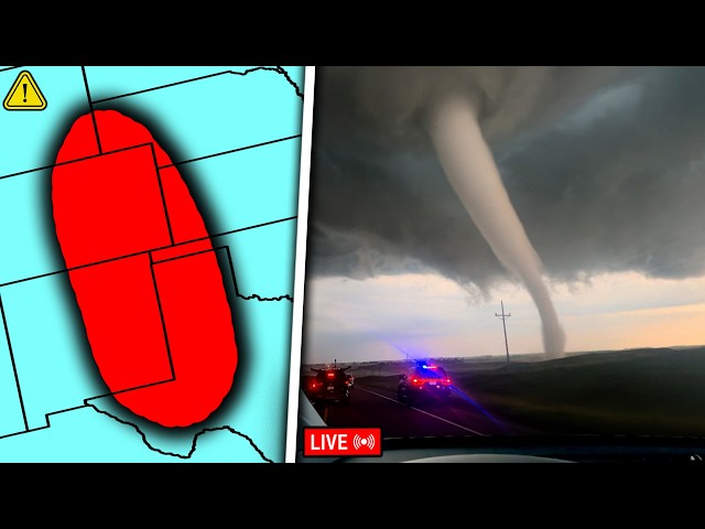 LIVE Storm Chaser With Meteorologist Coverage | Tornado WARNING near Burlington, Colorado