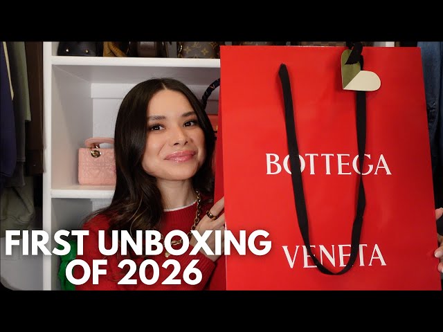 FIRST UNBOXING OF 2026 + bottega's valentines collection recap
