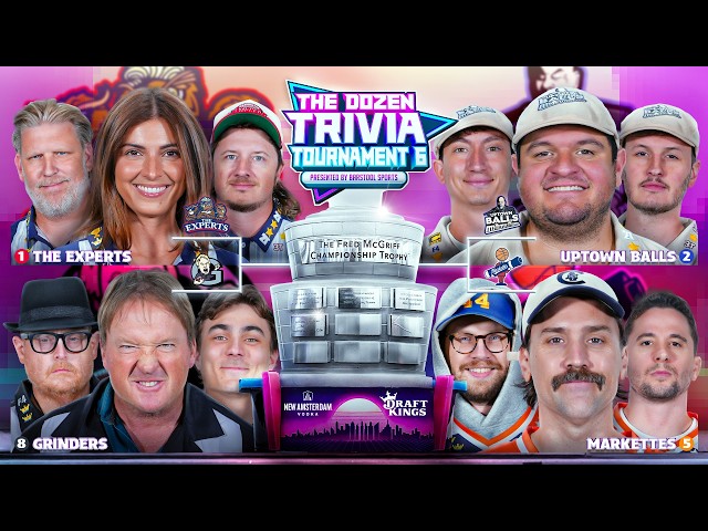 Experts, Markettes, Uptown Balls, & Grinders | Final Four & Title - The Dozen Trivia Tournament 6