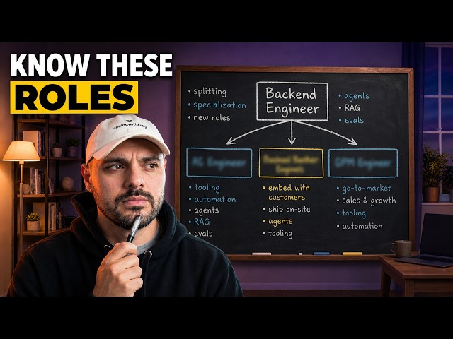 Backend Engineering Is Splitting Into New Roles (Most Devs Will Pick Wrong)