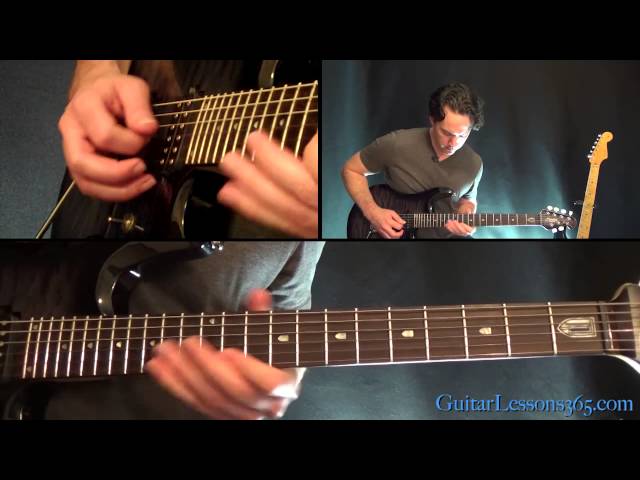 Hail to the King Guitar Solo Lesson - Avenged Sevenfold