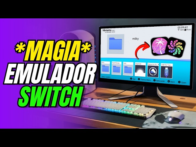 The MAGIC of Switch comes to Emulators🥒Homebrew Menu in Citron and EDEN🥒Nintendo Switch Emulators