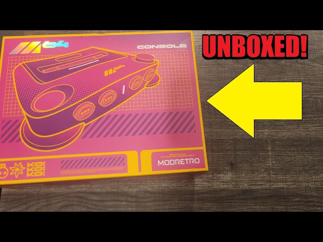 Unboxing the Modretro M64!