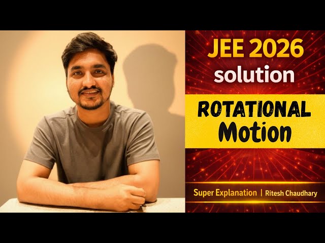 Find the moment of inertia of system formed using two identical rods about #iitjee #pyq #jee2026 