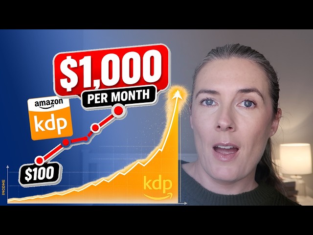 I Was Stuck at $100 a Month on Amazon KDP Until I Changed This