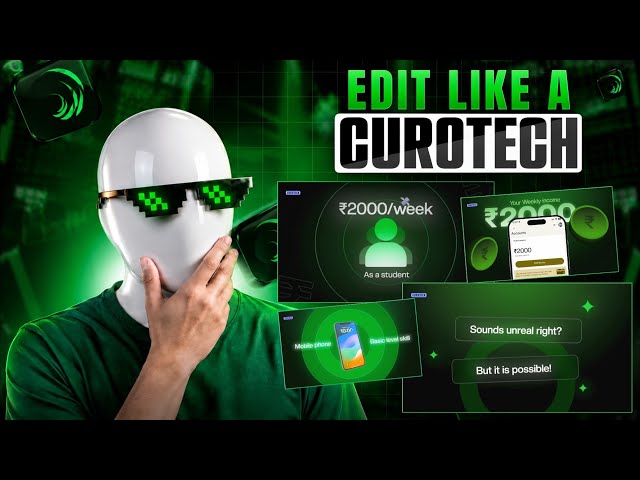 Edit like a curotech ‎⁨@CuroTeck⁩  | alight motion advance motion graphics editing in mobile 