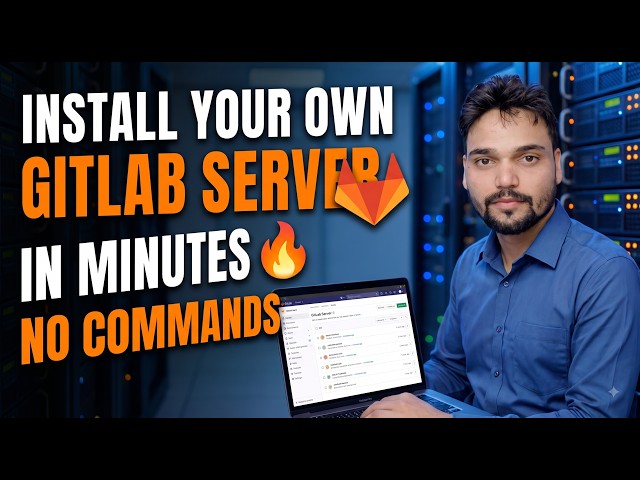 Install Your Own GitLab Server in Minutes 🔥 No Commands