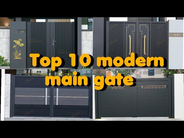 Top 10 modern main gate || latest main gate design || #latest #maingate #design