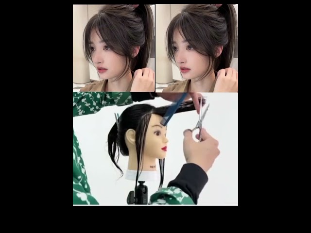 💥front bangs cutting tutorial|#shotrs #ytshorts #frontbangcutting#riziseth #short #trending #fashion