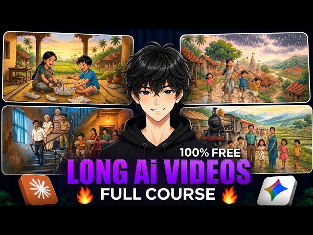 How to Make Long AI Videos FREE | Complete AI Tutorial (2026)