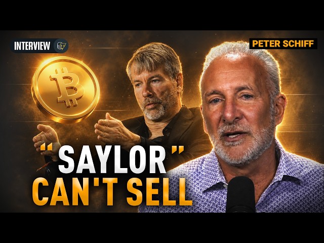 Peter Schiff on Strategy Selling BTC: “This Whole Thing Is Going to Implode”