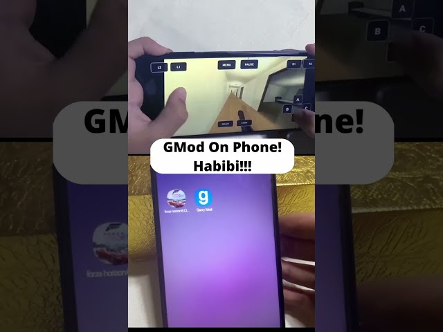 Garry's Mod Android Mobile Tutorial - How to Play GMod Games On Mobile #gmod #hamouda #garrysmod