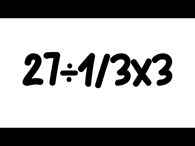 Can You Solve This Simple Math Problem?