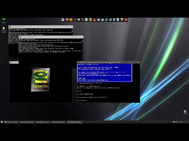 DOSBox - Serial Multiplayer Tutorial (HU/EN CC)