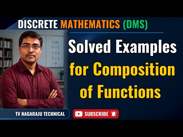 Composition of Functions | Solved Examples with 2 Sets and 3 Sets