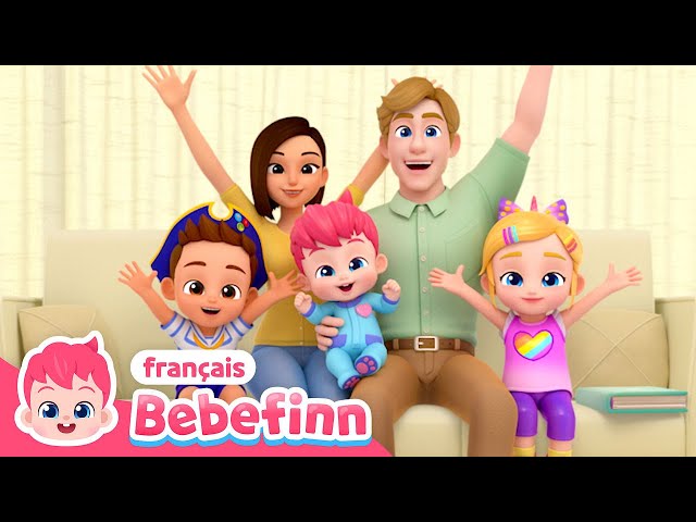 La Chanson de Famille | EP12 | Chanter avec Bebefinn français👶Chansons pour Enfants