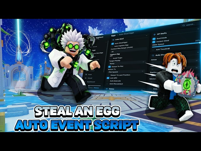 Steal An Egg SCRIPT NO KEY - WORKING INSTANT STEAL - AUTO GIANT EGG - AUTO SCRAMBLE EVENT + MORE!
