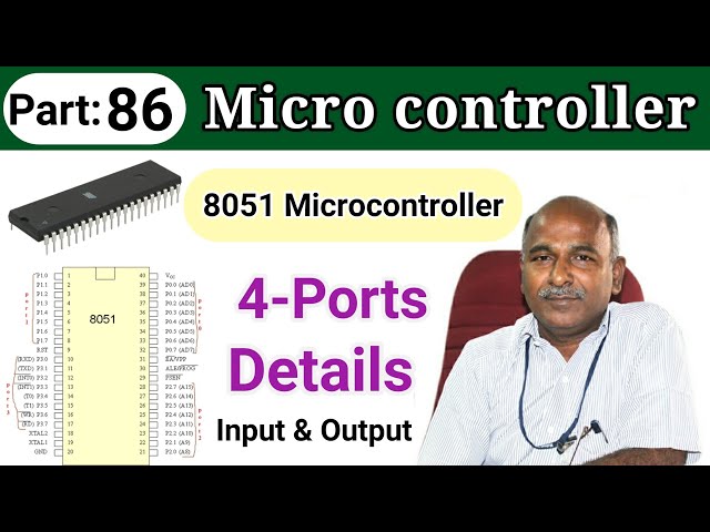 8051 Microcontroller Ports details