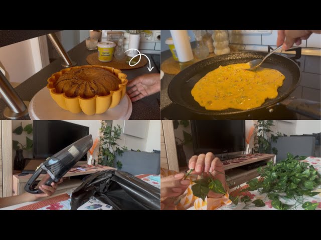 Germany Mein Yeh Kya Aaya? 📦 | Busy Morning Routine | Cake, Paratha & Home Decor 🇩🇪