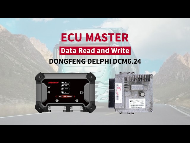 ECU MASTER | DONGFENG ECU Data Read & Write Step-by-Step Tutorial#obdstar