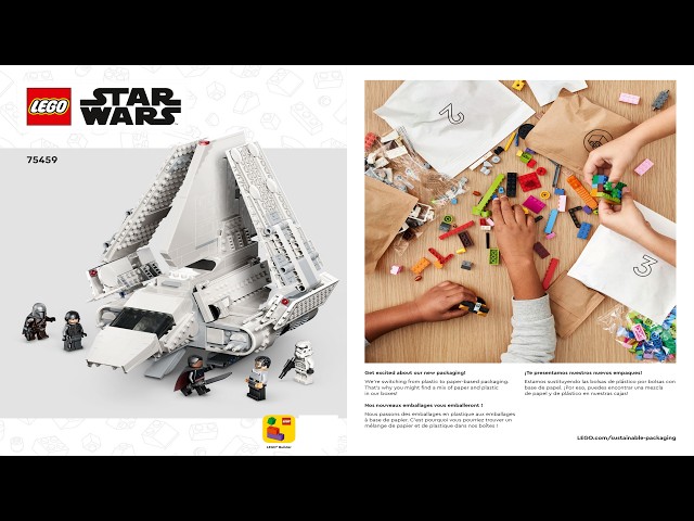 LEGO Instructions - Star Wars - 75459 - Imperial Lambda-class Shuttle - The Mandalorian
