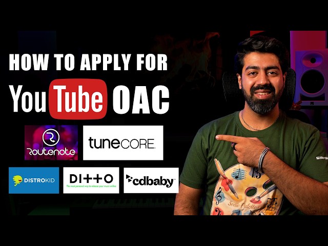 Apply For YouTube OAC | Step by Step Turorial | All Major Music Distributors
