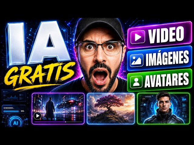 This AI does IT ALL FOR FREE! 🤯 Create VIDEOS, IMAGES and AVATARS!