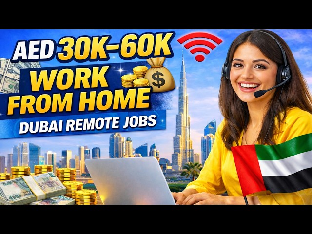 Dubai Hiring Now 🚨 Remote Jobs AED 30K–60K | Work from Home for UAE Companies | Dream Canada