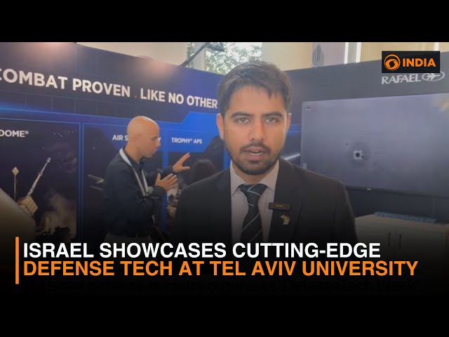 Israel Showcases Cutting-Edge Defense Tech at Tel Aviv University