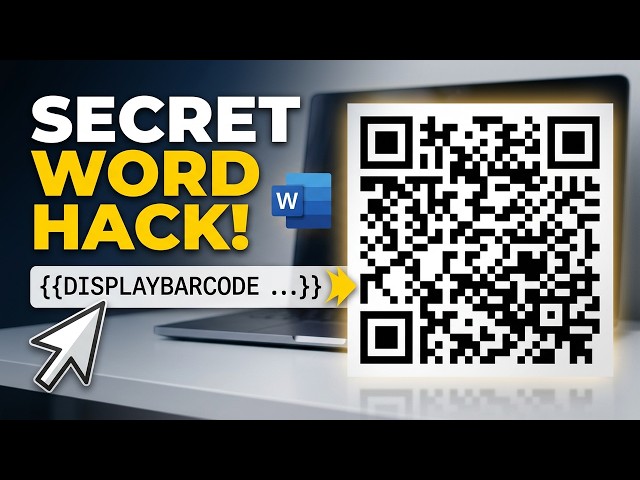 Word's Most Underrated Feature | QR Code Generation
