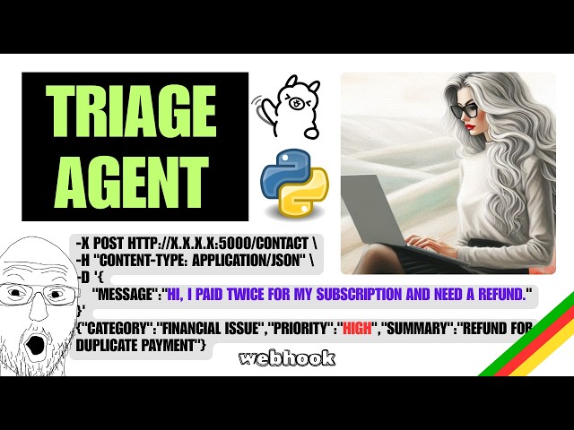 Building Your First Event-Driven AI Agent with a Webhook | Triage Agent
