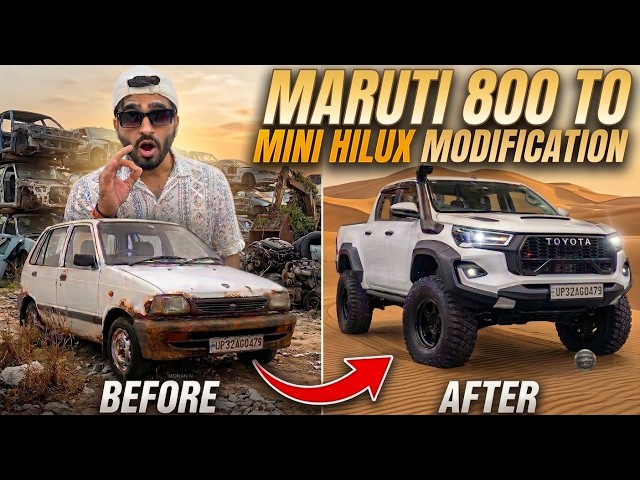 Converting Maruti 800 to Mini Hilux ! 🛻💨 | Ep. 2