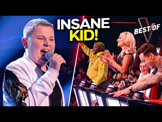 12 Year Old's WHISTLE Note Made The Coaches Sing For Him! | The Voice