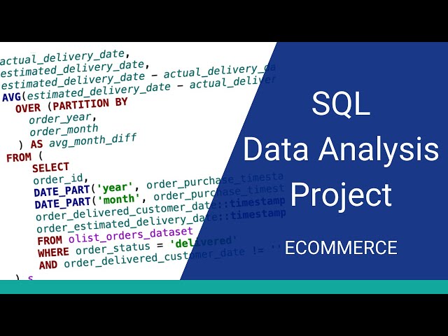 SQL Data Analysis Project: eCommerce Site