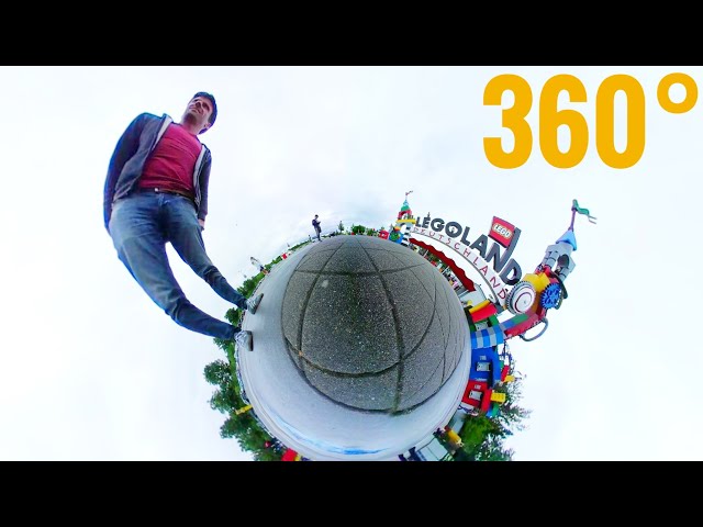 Tallest LEGO skyscraper Dubai Burj Khalifa - Samsung Gear 360 VR