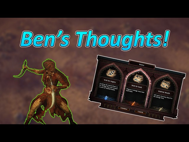 Ben's Reacts To The PoE Mirage Stream!