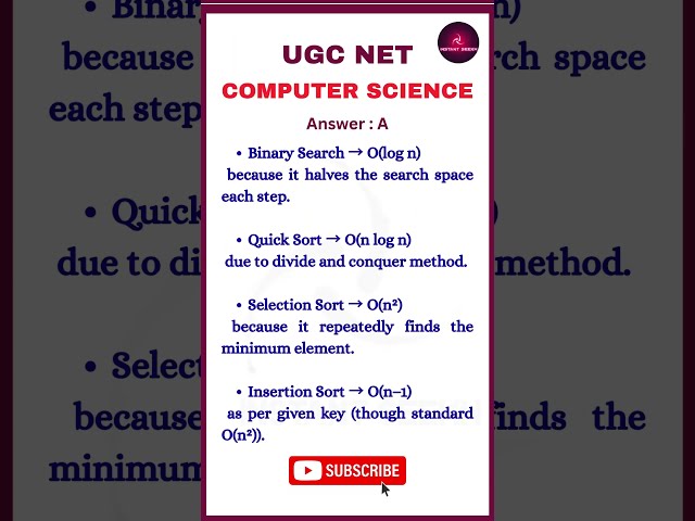 UGC NET Computer Science PYQ Important Questions | Data Structures #computerscience #datastructures
