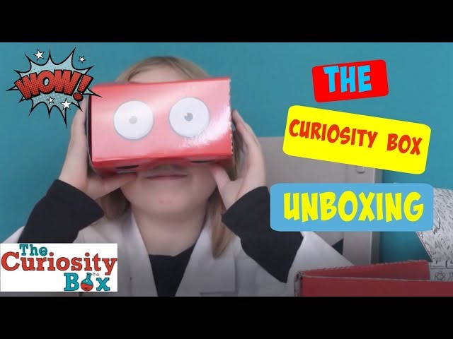 The Curiosity box - STEM subscription box for kids - Science experiments for kids