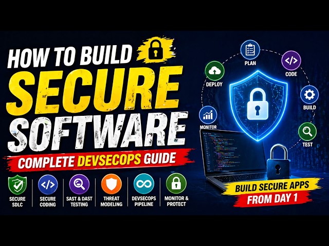 Secure Software Development Explained 🔐 | Best Practices for Building Secure Code
