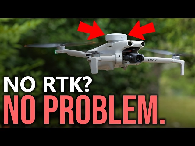 Add High Accuracy GPS To Any DJI Drone (No RTK, PPK, or GCP)