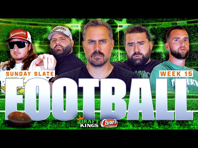 Big Cat and the Barstool Chicago Crew Sweat Out Week 15 Sunday Slate | Barstool Gambling Cave