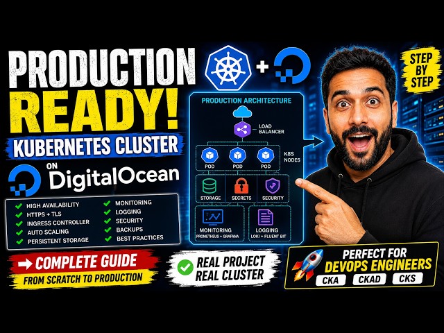 Build a Production-Ready Kubernetes Cluster on DigitalOcean (Step-by-Step)