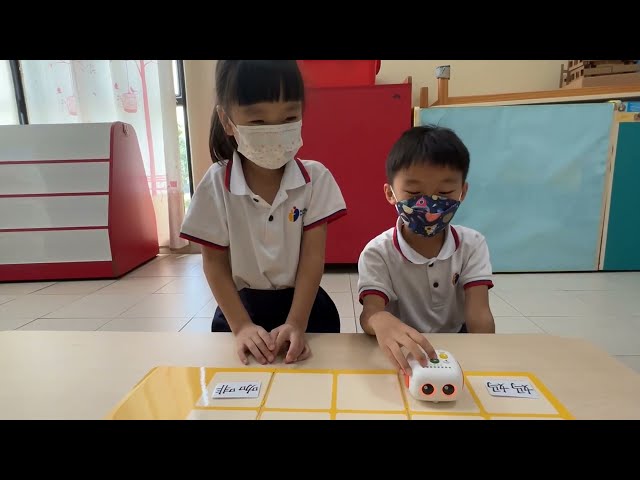 Tale-Bot Coding Robot in Action