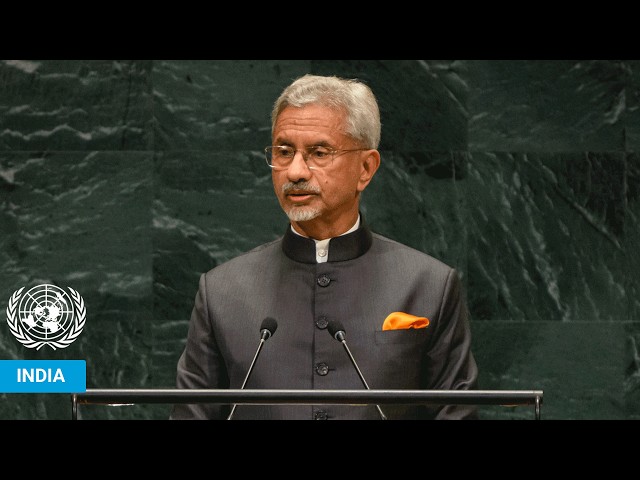 🇮🇳 India - Minister for External Affairs Addresses UN General Debate, 81st Session | #UNGA