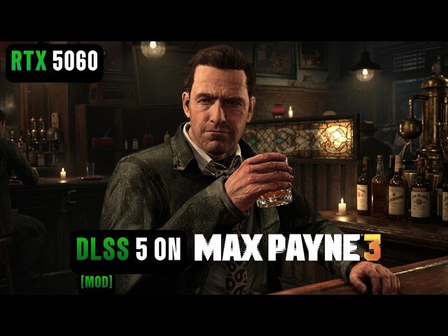 DLSS 5 In Max Payne 3 | DLSS 5 MOD RTX 5060 Max Payne 3