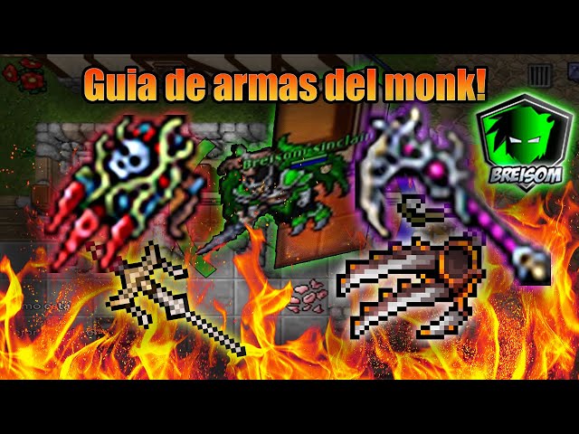 By level - Where to hunt? - At what level to use them? All about Monk weapons! ✅