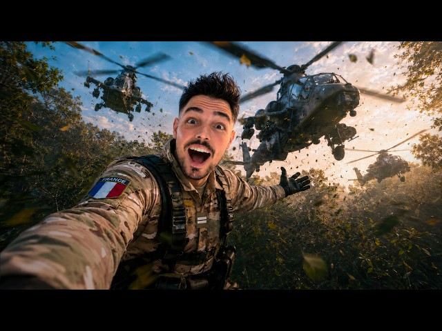 J’ai volé dans un hélicoptère de combat ! (14 Juillet)