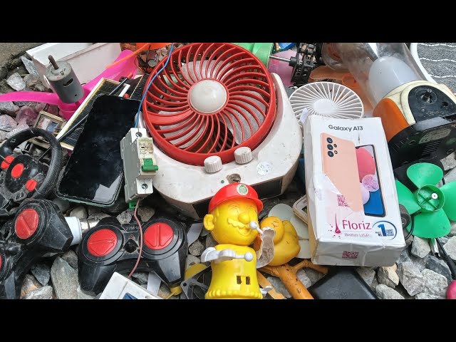 DIY Amazing Inventions Breaking And Opening Toys And Dc Motor Fan repair📱📠🤖🛠 | Abir Maker