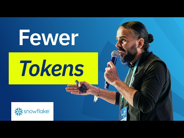 Fewer Tokens, Better Outcomes: FinOps for AI on Snowflake